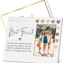 Best Friends Picture Frame - BFF & Friends Forever Gifts, 4x6 Wall & Tabletop Display