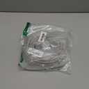 Fridge Water Line Kit - 20FT Premium Stainless Steel Braided Refrigerator Water Line with Tee Stop Valve,Foodgrade PEX Inner Tube Ice Maker Water Line with 1/4" Fittings for Refrigerator Ice Maker