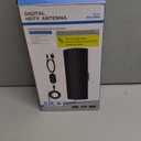 3200+ Miles Indoor TV Antenna, 2026 Upgraded Antenna for Smart/Old TV, HDTV Antenna for Local Channels Long Range, Digital Antenna with Amplifier Signal Booster Support 8K 4K 1080p 38FT Coxial Cable