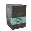 Taylors of Harrogate Organic Peppermint, Herbal Tea, Individually Wrapped Bags, 20 Count (Pack of 1), Clean, Pure and Refreshing, Caffeine-Free, Enjoy Hot or Iced, 20 Teabags (EXP 03/31/27)