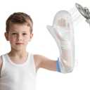 VALLEYWIND Waterproof Cast Covers for Shower Arm Kids Cast Protector for Bath Reusable Watertight Cast Bag for Broke Elbow Hand Wrists, Fit Arm Circumference 5.5" to 8.7"