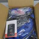 ZELUS Weighted Vest, 12lb Weight Vest with Reflective Stripe for Workout, Strength Training, Running, Fitness, Muscle Building, Weight Loss, Weightlifting (Blue)