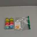 COcnny Easter Story Religious Eggs - 12 Set Easter Eggs with Matching Holy Week Cards and Religious Figurines Paper Token for Basket Stuffer, Christian Gift for Sunday School Hunt Activities