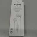 Sony MDREX15AP in-Ear Earbud Headphones with Mic, White