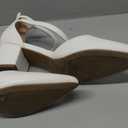 DREAM PAIRS Women's Closed Pointed Toe Low Chunky Heels Pumps Ankle Strap Wedding Business Dressy Shoes, Size 8