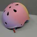 CELOID Kids Bike Helmet,Toddler Skateboard Helmets for Ages 5-6 Years Boys Girls,Adjustable Multi-Sport Bicycle Skateboarding Roller Skating Scooter Balance Bike Helmet,Pink Violet