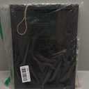 Black Cork Board Black Bulletin Board Pin Display Board for Wall Corkboard Black Pushpin Board Vision Board Picture Photo Felt Board for Memos, Photos, Home, Kitchen, Office,15"x11"