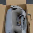 Cordless Shiatsu Neck and Back Massager with Heat, 10 Mins x 12 Uses, 3 Massage Modes & 2 Intensity Levels, 3D Kneading Deep Tissue for Pain Relief, Voice Prompt & Smart Memory, Relax for Women, Men (White)