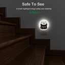 EKOBLA Cat and Butterflies Night Lights Plug into Wall Butterfly on Cat Nose Cute Kitten Plug-in Nightlights with Dusk to Dawn Sensor Led Nightlight for Teens Boys Girls Room (1.14"D x 2.95"W x 4.95"H, Spring Butterfly Flowers)