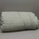 CozyLux Queen Comforter Set Sage Green Seersucker 7 Pieces Bed in a Bag Queen Comforter Set with Sheets Luxury Soft Bedding Set with Down Alternative Comforter, Sheets, Pillowcases & Shams All Season