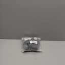 B2prity One Piece Swimsuit for Women Tummy Control Ruched Bathing Suit Push Up Tie Back Swimwear Shell Stitched (Medium, Black, White)