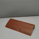 Leather Desk Pad Protector,Non-Slip Desk Pad,on-Slip PU Leather Large Mouse Pad,Easy Clean Desk Protecor Mat,Writing Pad for Office Work/Home/Decor(Brown, 55" x 17")