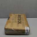 Bed Guard Rail for Toddlers - 32" Adjustable Heights & Folding up Portable Bed Railing for Baby - Toddler Bed Rails Guard for Crib, Twin, Bunk, Full Size, Queen & King Bed (Beige With Khaki)