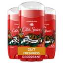 Old Spice Aluminum Free Deodorant for Men, 24/7 Odor Protection, 24/7 Freshness & Lasting Scent, Goes on Clear, Bearglove with Crisp Orchard Scent, 3.0 oz (Pack of 3)