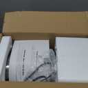 QCen Juicer Machine, 800W Centrifugal Juicer Extractor with 3 Wide Mouth Feed Chute for Fruits & Vegetables, Easy to Clean, Stainless Steel, BPA-Free (Silver)