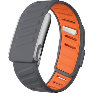 Waterproof Silicone Sport Band Compatible with WHOOP 5.0, One, Peak & Life | Soft-Touch, Sweatproof, Adjustable Replacement Strap for Men & Women – Durable, Comfortable & Easy to Clean