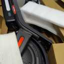 MEGAWHEELS Electric Scooter for Adults with Suspension, 8.5/10in Vacuum Tires, 14/19/28/31Miles, 15MPH Max Speed, Turn Lights, Foldable Electric Scooter for Commuter