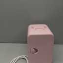 EUHOMY Mini Fridge, 4 Liter/6 Cans AC/DC Small Refrigerator for Skincare, Portable Cooler and Warmer for Skin Care, Cosmetics, Beverage, 4L Makeup Mini Fridge for Bedroom, Car, Office, Dorm, Pink