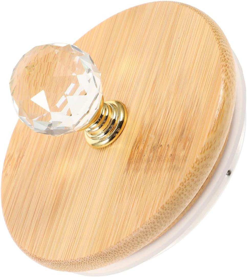 PRETYZOOM Water Pitcher Lid Replacement Cover for Glass Jug Prevents Spills Easy to Open for Refreshing Beverages and Afternoon Tea Water Jug Protective Lid