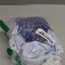 Bubble Bear 3 Pack Baby Swaddle 0-3 Months - Infant Adjustable Newborn Swaddles Blanket Baby Girl Boy, Swaddling Wrap Blanket Sleep Sack for Newborn-Blue