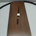 Cuspin 30 Inch Large Wall Clock Modern Rustic Walnut Dial Decorative Clock