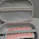 Wearable Breast Pump Bag for Hands-Free Breast Pumps, Hard Breast Pump Case for Momcozy/Willow/eufy/Security/Medela and More, Storage Bag for Pumping Travel Bag/Diaper Bag/Handbag (Pink)