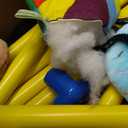 Puppy Play Gym with Five Hanging Toys and Lightweight PVC Frame
