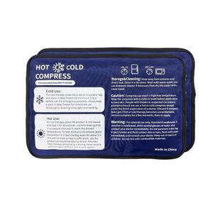 Gel Soft Flexible Ice Pack for Injuries - 1 Pack (Medium 7.5" x 11.5") Reusable Hot & Cold Compress for Pain Relief, Freezer Cold Pack for Hip, Shoulder, Knee - Cooling Gel Pad for Swelling, Bruises