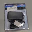 3-Socket Car Cigarette Lighter Splitter Adapter, 2 USB Splitter Extender [120W] [12V/24V] [3.1A Dual USB Car Charger] [Black] for Device with Emergency Warning Light