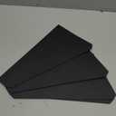 Marspark 12 Pack Poster Stand Self Stick Easel Back Poster Board Stand Convenient Peel and Stick Self Adhesive Easels Display Cardboard Sign (12 Inch) (Black)