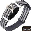 Reflective Martingale Collar for Large Dogs with Quick Release Buckle Adjustable Training, Walking, Hunting No Slip Collars,(Sliver L)