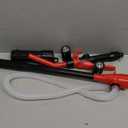 HORUSDY Portable Battery-Operated Fuel & Water Transfer Pump, 2.2GPM Automatic Siphon Pump for Gas Can & Tank, Handheld Liquid (Red) (New Model - Red)