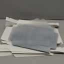 Karenhi 48 Pcs Clear Cookie Boxes with Full Window 9.5 x 5.9 x 1.3 in Bakery Treat Boxes Macaron Chocolate Donuts Pastry Clear Lids Packing Cotainer for Graduation Wedding Grad Party(White)