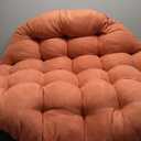 Blazing Needles Microsuede Papasan Cushion, 1 Count (Pack of 1), Spice
