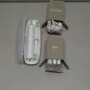 Aquasonic Vibe Series Ultra-Whitening Toothbrush  ADA Accepted Electric Toothbrush - 8 Brush Heads & Travel Case  40,000 VPM Motor & Wireless Charging - 4 Modes w Smart Timer  Optic White