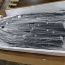 Feonase Dining Chairs Set of 6, Modern Kitchen Chairs with Ergonomic Backrest, MDF Board and Metal Legs, Dinner Chairs for Dining Room, Kitchen and Living Room, Easy Assembly, Black