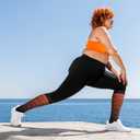 CUBlEX 4 Pairs Plus Size Compression Socks Unisex 20-30mmHg Knee high XXL- XXXXL for Woman & Man (XXL)