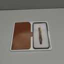 OCASE for iPhone 17 Pro Max Detachable Wallet Case with Card Holder, 2 in 1 PU Leather Flip Folio with RFID Blocking Stand Wrist Strap Shockproof Phone Cover 6.9 Inch 2025, Brown