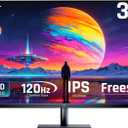 KTC 32 Inch 2K 120Hz Computer Monitor, IPS QHD 2560 x 1440p Monitor with Ultra-Thin Bezels, HDR10, Adaptive Sync, HDMI/Display Ports, Tilt Adjustable, Eyecare, for Office and Casual Gaming, H32T13
