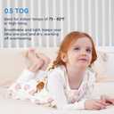 TotAha Toddler Sleep Sack with Legs, 0.5 TOG Light and Soft Baby Sleeping Bag, Walker Sleep Sack for Babies, 2T-3T
