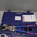 iCrimp Copper Pipe Pressing Tool Kit with Cutter&Deburring Tool for ProPress Copper Fitting-Manufactured by IWISS