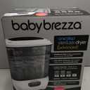 Baby Brezza Bottle Sterilizer and Dryer Advanced 33% Faster - Largest Capacity Steam Sanitizer - Universal Sterilization Machine for All Bottles + Pump Parts - HEPA Air Filter