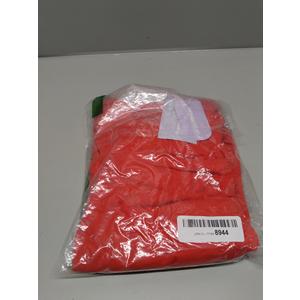 Womens Oversized Cotton T Shirts Crewneck Short Sleeve Tops Heavyweight Casual Loose Fit Drop Shoulder Fashion Tees (Large, Red)