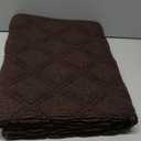 BEQHAUSE Dirt Trapper Door Mat 32" x 48", Non-Slip Washable Doormats Welcome Mat, Dirt Resistant and Absorbent Entrance Mat, Low Profile Floor Mats for Front Back Door, Entryway, Brown