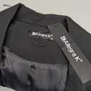 Allegra K Women's Open Front Office Work Business Crop Suit Blazer Jacket X-Small Black-Solid