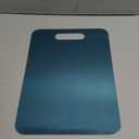 Titanium Cutting Board, 100% Pure Titanium Cutting Boards for Kitchen, Upgrade Hygiene & Durability Food-Grade Cutting Boards for Meat Fruit & Vegetable (12"L x 9"W)