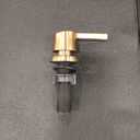 Delta Soap Dispenser, Brushed Gold