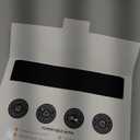 Toaster Oven Liners for Bottom of Oven (3 Pack) Reusable Non-Stick Heat Resistant Toaster Liners, Compatible with Breville, Cuisinart, Black & Decker, Dash, and More - Air Fryer Liners 12"x12" (Black)