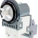 [UPGRADED] DC31-00054D PX3516-01 DC31-00187A Washer Drain Pump Motor For Samsung WF42H5000AW/A2, WF42H5200AW/AP//AF/A2, WV60M9900AV/A5, WA40J3000AW/AA, WA45H7000AW/A2, WF431ABP XAA-01, WF520ABP XAA-07