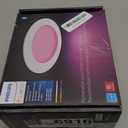 Philips Hue Smart Slim 6 Inch LED Downlight - White and Color Ambiance Color-Changing Light - 1 Pack - 1200LM - Indoor - Control with Hue App - Works with Alexa Google Assistant and Apple Homekit